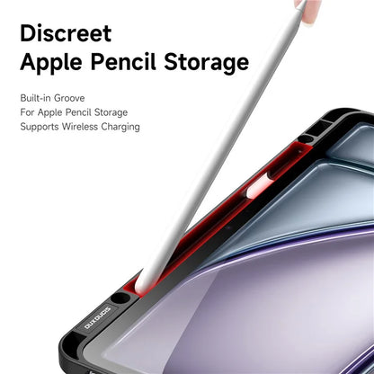 DUX DUCIS Magi Series for iPad Air 13 (2024) Case PU Leather+PC+TPU Auto Wake / Sleep Tablet Cover