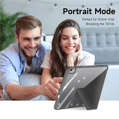 DUX DUCIS Magi Series for iPad Air 13 (2024) Case PU Leather+PC+TPU Auto Wake / Sleep Tablet Cover