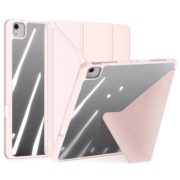 DUX DUCIS Magi Series for iPad Air 13 (2024) Case PU Leather+PC+TPU Auto Wake / Sleep Tablet Cover