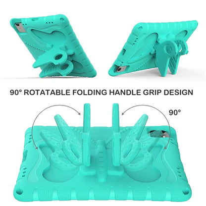 For iPad Air 11 (2024) Case Butterfly EVA Tablet Cover with Kickstand / Shoulder Strap