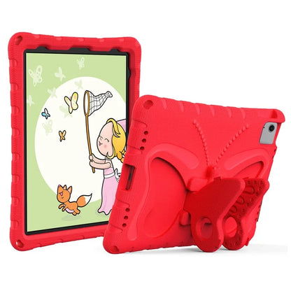 For iPad Air 11 (2024) Case Butterfly EVA Tablet Cover with Kickstand / Shoulder Strap