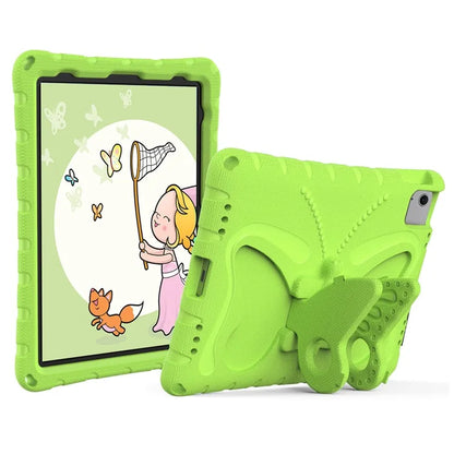 For iPad Air 11 (2024) Case Butterfly EVA Tablet Cover with Kickstand / Shoulder Strap