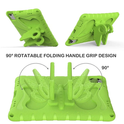 For iPad Air 11 (2024) Case Butterfly EVA Tablet Cover with Kickstand / Shoulder Strap