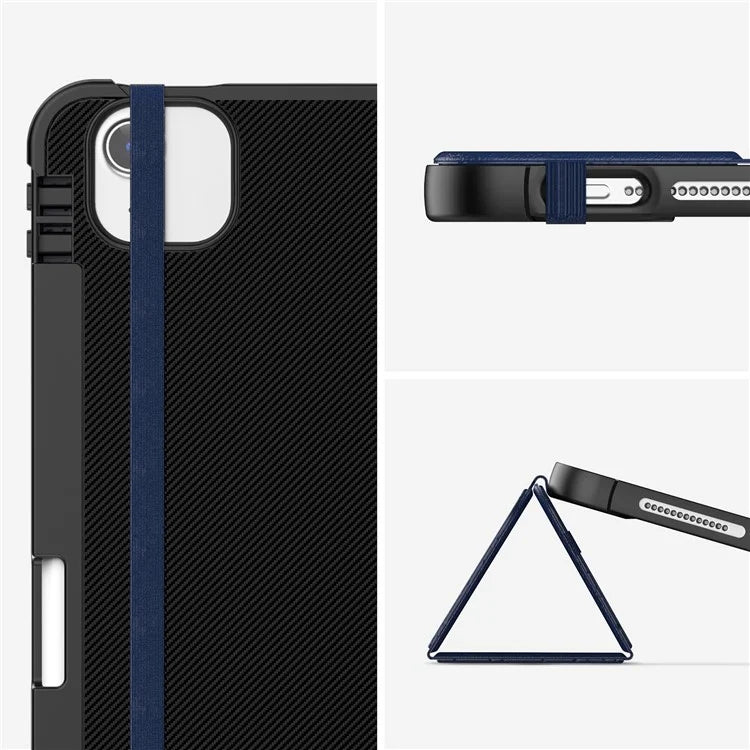 For iPad Air (2020) / (2022) / Air 11 (2024) / iPad Pro 11-inch (2018) / (2020) / (2021) / (2022) Case Leather Tablet Cover