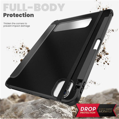 For iPad Air (2020) / (2022) / Air 11 (2024) / iPad Pro 11-inch (2018) / (2020) / (2021) / (2022) Case Leather Tablet Cover