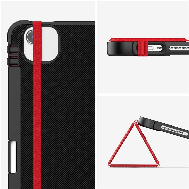 For iPad Air (2020) / (2022) / Air 11 (2024) / iPad Pro 11-inch (2018) / (2020) / (2021) / (2022) Case Leather Tablet Cover