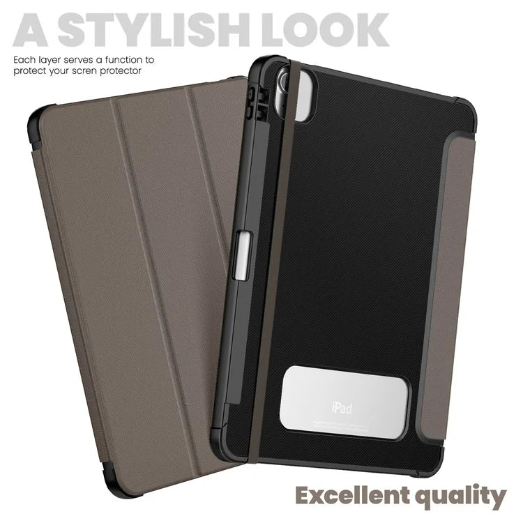 For iPad Air (2020) / (2022) / Air 11 (2024) / iPad Pro 11-inch (2018) / (2020) / (2021) / (2022) Case Leather Tablet Cover