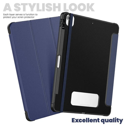 For iPad Air 13 (2024) / iPad Pro 13 (2024) / Pro 12.9 (2022) / (2021) / (2020) / (2018) Case Stand Leather Tablet Cover