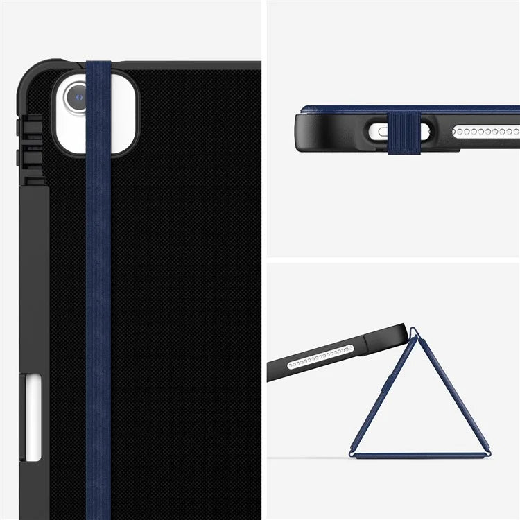For iPad Air 13 (2024) / iPad Pro 13 (2024) / Pro 12.9 (2022) / (2021) / (2020) / (2018) Case Stand Leather Tablet Cover