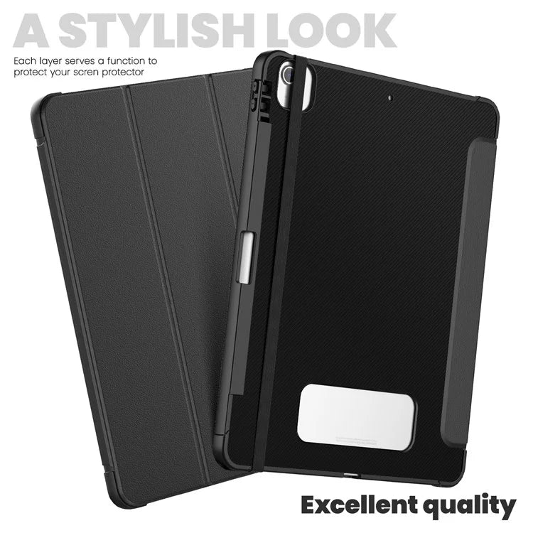 For iPad Air 13 (2024) / iPad Pro 13 (2024) / Pro 12.9 (2022) / (2021) / (2020) / (2018) Case Stand Leather Tablet Cover