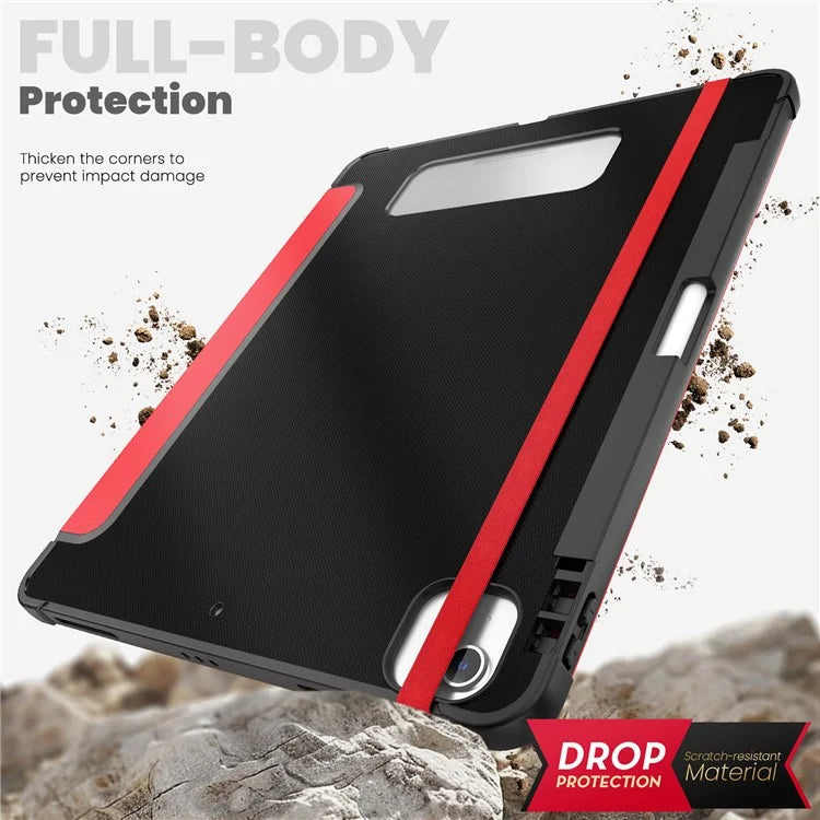 For iPad Air 13 (2024) / iPad Pro 13 (2024) / Pro 12.9 (2022) / (2021) / (2020) / (2018) Case Stand Leather Tablet Cover