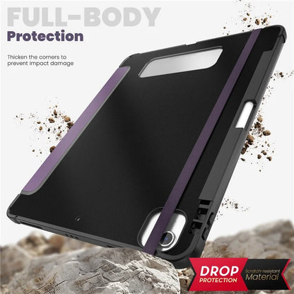 For iPad Air 13 (2024) / iPad Pro 13 (2024) / Pro 12.9 (2022) / (2021) / (2020) / (2018) Case Stand Leather Tablet Cover
