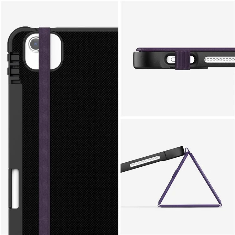 For iPad Air 13 (2024) / iPad Pro 13 (2024) / Pro 12.9 (2022) / (2021) / (2020) / (2018) Case Stand Leather Tablet Cover