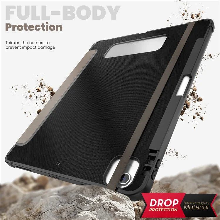 For iPad Air 13 (2024) / iPad Pro 13 (2024) / Pro 12.9 (2022) / (2021) / (2020) / (2018) Case Stand Leather Tablet Cover