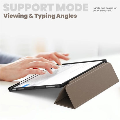 For iPad Air 13 (2024) / iPad Pro 13 (2024) / Pro 12.9 (2022) / (2021) / (2020) / (2018) Case Stand Leather Tablet Cover