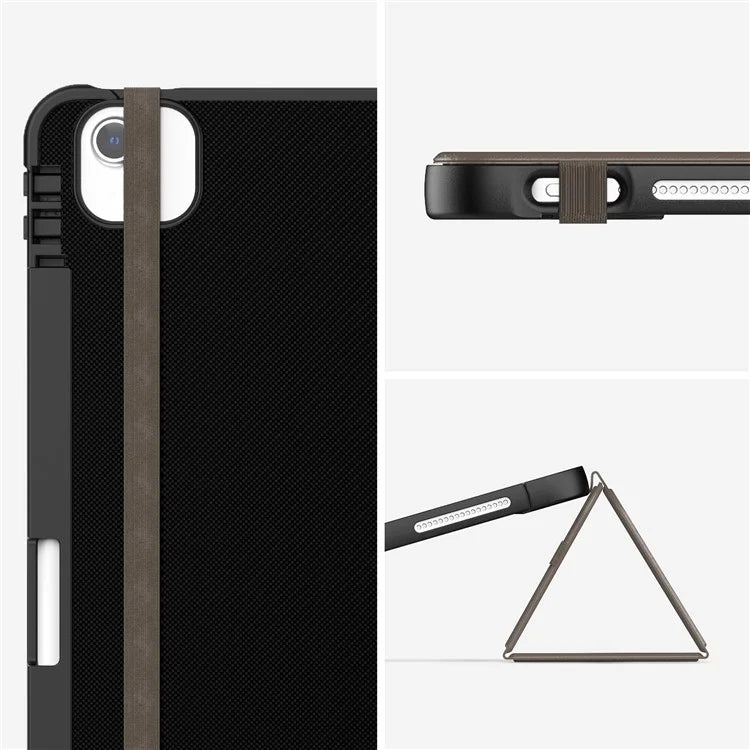 For iPad Air 13 (2024) / iPad Pro 13 (2024) / Pro 12.9 (2022) / (2021) / (2020) / (2018) Case Stand Leather Tablet Cover