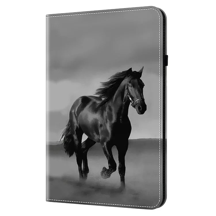 For Xiaomi Redmi Pad SE Case Card Slots PU Leather Pattern Printed Tablet Cover