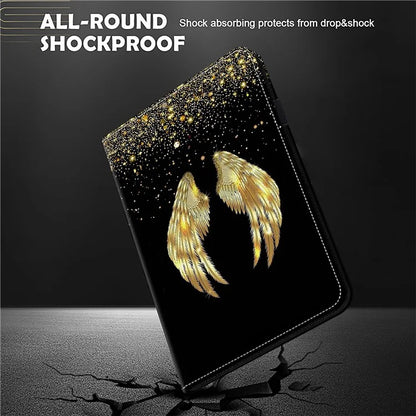 For Xiaomi Redmi Pad SE Case Card Slots PU Leather Pattern Printed Tablet Cover