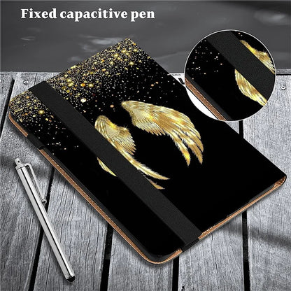 For Xiaomi Redmi Pad SE Case Card Slots PU Leather Pattern Printed Tablet Cover