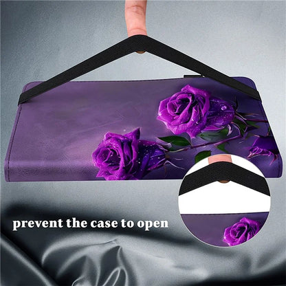 For Xiaomi Redmi Pad SE Case Card Slots PU Leather Pattern Printed Tablet Cover