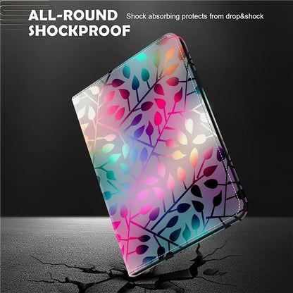 For Xiaomi Redmi Pad SE Case Card Slots PU Leather Pattern Printed Tablet Cover