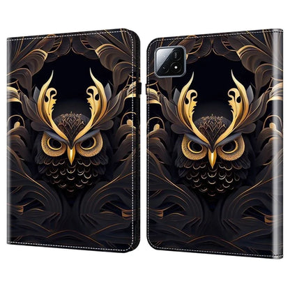 For Xiaomi Pad 6S Pro 12.4 Leather Case Pattern Printed Stand Tablet Cover