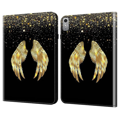 For Lenovo Tab P12 Case PU Leather Card Slots Tablet Cover Pattern Printing