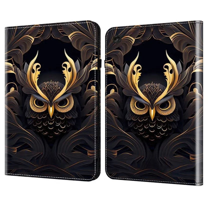 For Lenovo Tab M10 Plus (3rd Gen) Case Card Holder Pattern Printing Leather Tablet Cover