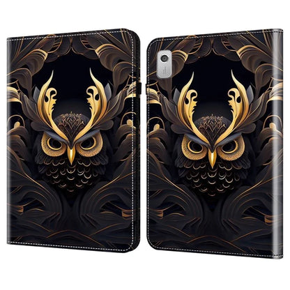 For Lenovo Tab M9 Shockproof Case Pattern Print Leather Tablet Cover with Stand