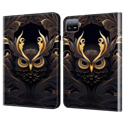 For Xiaomi Pad 6 / Pad 6 Pro Case Pattern PU Leather Tablet Cover Multi-Viewing Angels