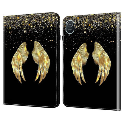 For Honor Pad 8 Stand Case Pattern Print Leather Tablet Cover with Card Slots