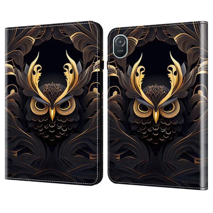 For Honor Pad 8 Stand Case Pattern Print Leather Tablet Cover with Card Slots