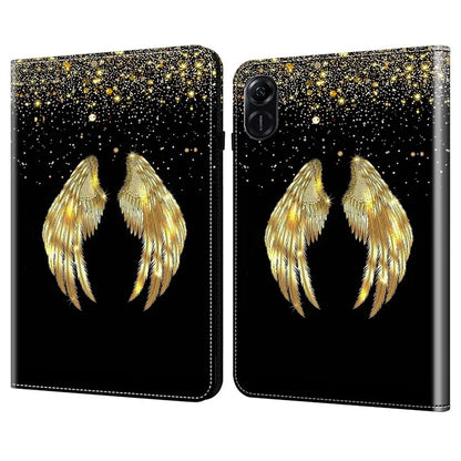 For Honor Pad X9 Case with Handstrap Pattern PU Leather Stand Tablet Cover