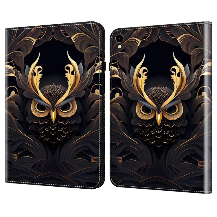 For Samsung Galaxy Tab S9 / Tab S9 FE Case Folio Stand PU Leather Pattern Tablet Cover