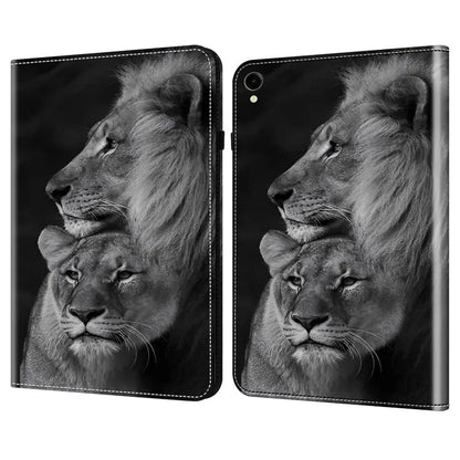 For Samsung Galaxy Tab S9 / Tab S9 FE Case Folio Stand PU Leather Pattern Tablet Cover