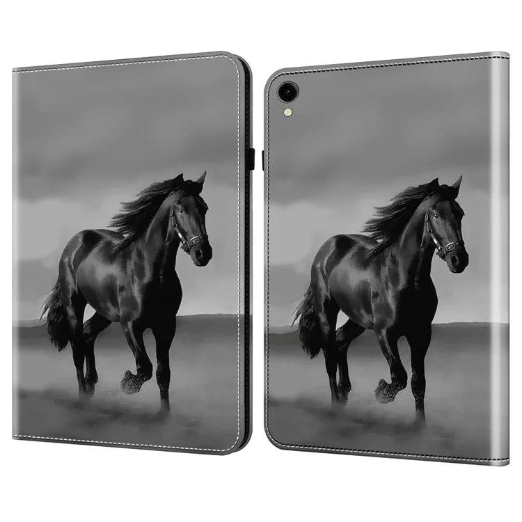 For Samsung Galaxy Tab S9 / Tab S9 FE Case Folio Stand PU Leather Pattern Tablet Cover