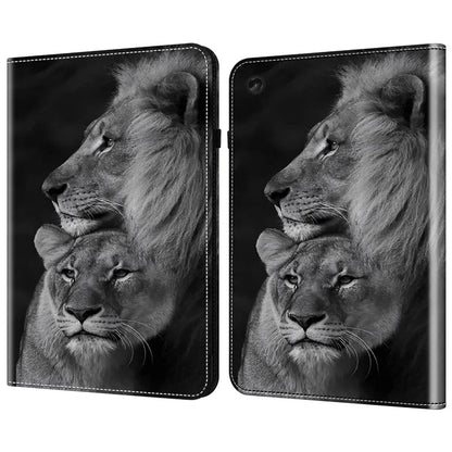 For Lenovo Tab M10 (Gen 3) Case Pattern Printing Card Slots Leather Tablet Cover