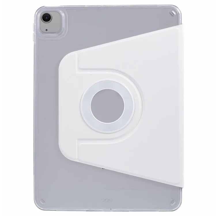For iPad Air 13 (2024) Protective Case PU Leather+TPU+Acrylic Magnetic Detachable Tablet Cover
