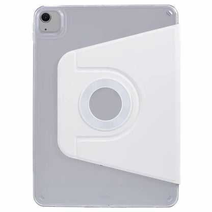 For iPad Air 13 (2024) Protective Case PU Leather+TPU+Acrylic Magnetic Detachable Tablet Cover