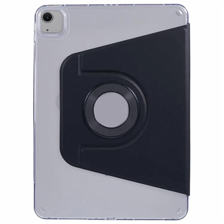 For iPad Air 13 (2024) Protective Case PU Leather+TPU+Acrylic Magnetic Detachable Tablet Cover