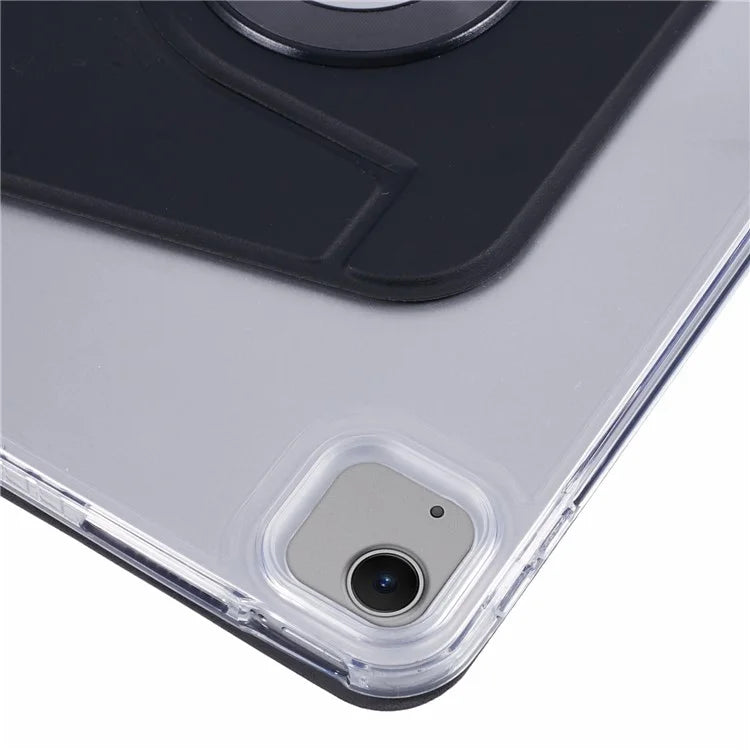 For iPad Air 13 (2024) Protective Case PU Leather+TPU+Acrylic Magnetic Detachable Tablet Cover