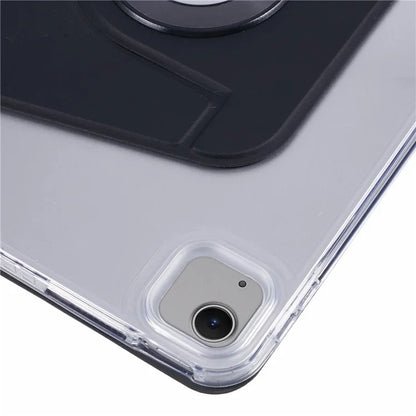 For iPad Air 13 (2024) Protective Case PU Leather+TPU+Acrylic Magnetic Detachable Tablet Cover