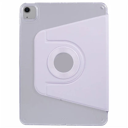 For iPad Air 13 (2024) Protective Case PU Leather+TPU+Acrylic Magnetic Detachable Tablet Cover