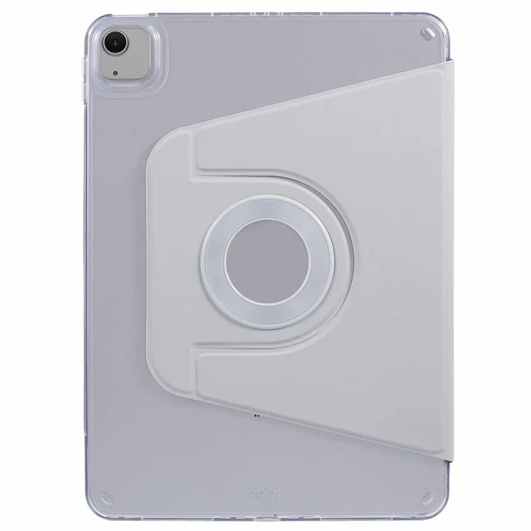 For iPad Air 13 (2024) Protective Case PU Leather+TPU+Acrylic Magnetic Detachable Tablet Cover