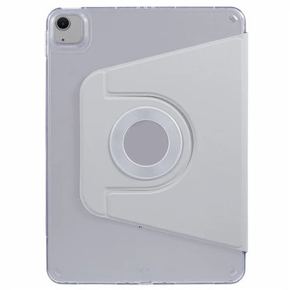 For iPad Air 13 (2024) Protective Case PU Leather+TPU+Acrylic Magnetic Detachable Tablet Cover