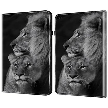 For iPad Air (2013) / Air 2 / iPad 9.7-inch (2017) / (2018) Case PU Leather Tablet Cover Pattern Viewing Stand