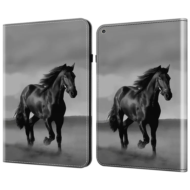 For iPad Air (2013) / Air 2 / iPad 9.7-inch (2017) / (2018) Case PU Leather Tablet Cover Pattern Viewing Stand