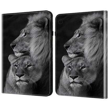 For Samsung Galaxy Tab S6 Lite (2020) / (2022) / (2024) Case Leather Tablet Cover Card Slots