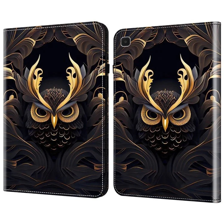 For Samsung Galaxy Tab A7 Lite 8.7-inch Case Pattern Leather Folio Tablet Cover