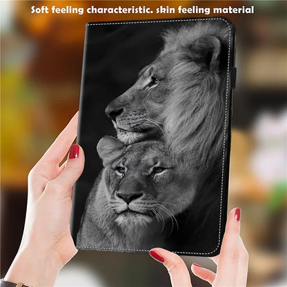 For Samsung Galaxy Tab A8 10.5 (2021) / (2022) Case Flip Stand Leather Tablet Cover Pattern Printed